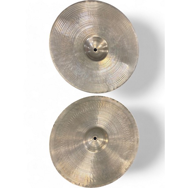 Used Zildjian Used Zildjian Avedis Hi Hat Pair Cymbal