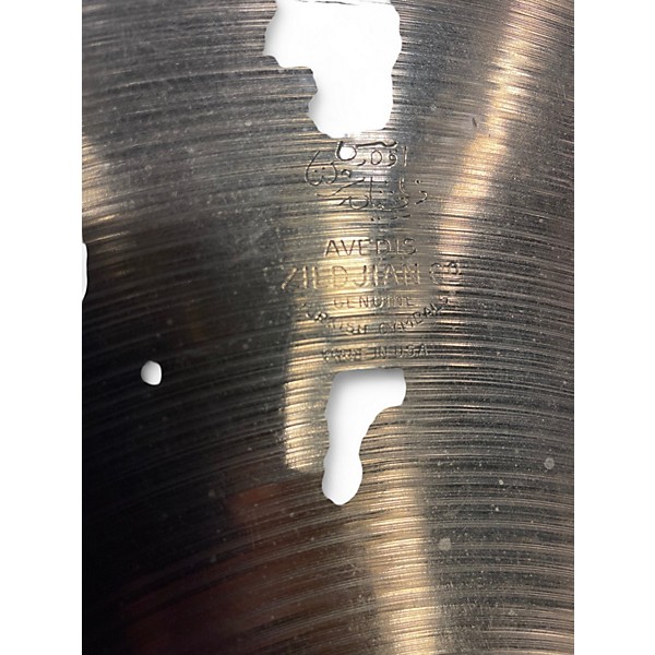 Used Zildjian Used Zildjian Avedis Hi Hat Pair Cymbal