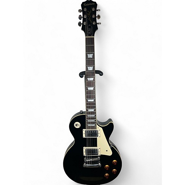 Used Epiphone Used Epiphone Les Paul Standard Black Solid Body Electric Guitar