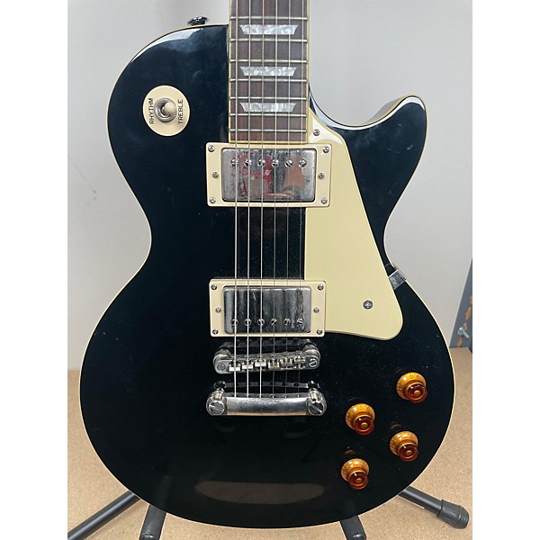 Used Epiphone Used Epiphone Les Paul Standard Black Solid Body Electric Guitar