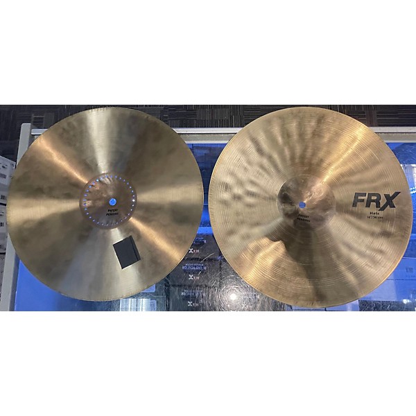 Used SABIAN Used SABIAN 14in FRX HI HATS Cymbal