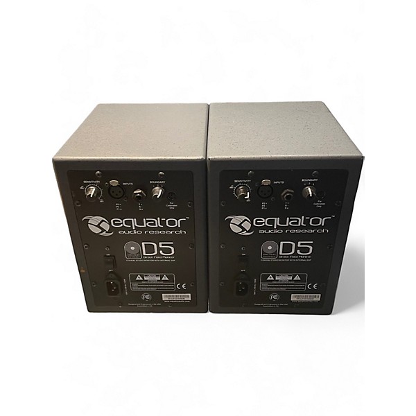 Used Equator Audio Research Used Equator Audio Research D5 pair Powered Monitor