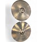 Used Zildjian Used Zildjian Avedis rock Hi Hat Pair Cymbal thumbnail