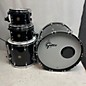 Used Gretsch Drums Used Gretsch Drums 4 piece USA Maple Black Sparkle Drum Kit thumbnail