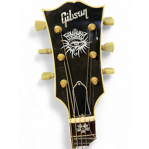 Used Gibson Bob Dylan SJ200 Players Edition Vintage Sunburst Acoustic Electric Guitar