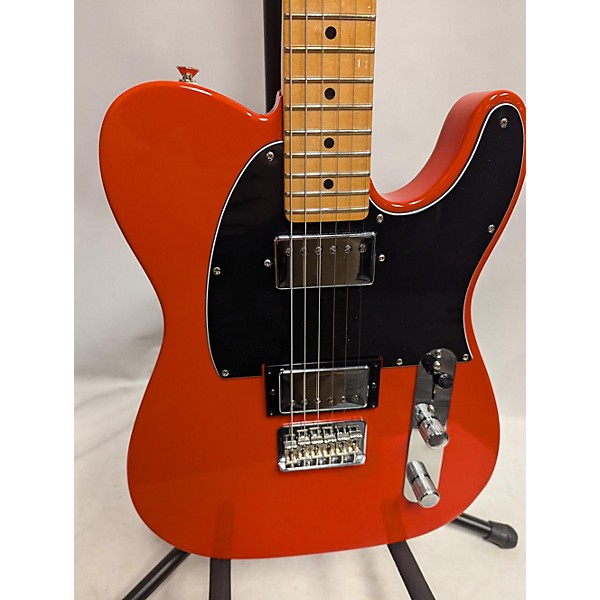 Used Fender Used Fender Player II Telecaster HH Coral Red Solid Body Electric Guitar