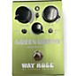 Used Way Huge Electronics Used Way Huge Electronics WHE202 Green Rhino Overdrive Effect Pedal