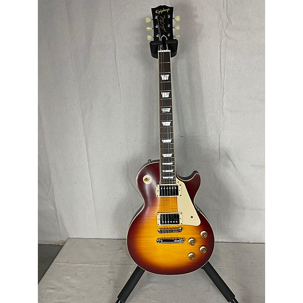 Used Epiphone Used Epiphone Custom 1959 Standard Sunburst Solid Body Electric Guitar