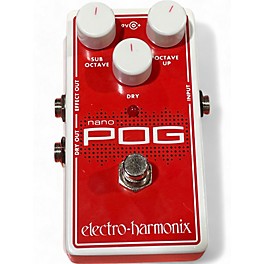 Used Electro-Harmonix Used Electro-Harmonix Nano POG Polyphonic Octave Generator Effect Pedal