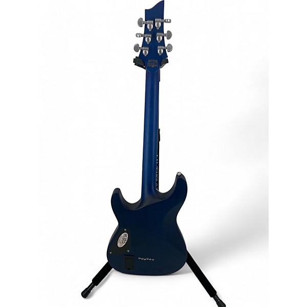 Used Schecter Guitar Research Used Schecter Guitar Research C1 Platinum Trans Blue Solid Body Electric Guitar