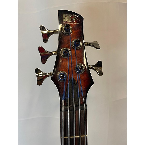 Used Ibanez Used Ibanez SR305Q Brown Electric Bass Guitar