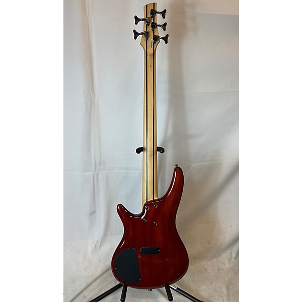 Used Ibanez Used Ibanez SR305Q Brown Electric Bass Guitar