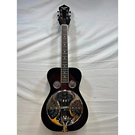 Used Recording King Used Recording King RR36 Maxwell Round Neck Vintage Sunburst Resonator Guitar