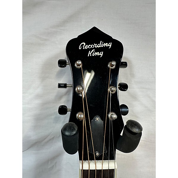 Used Recording King Used Recording King RR36 Maxwell Round Neck Vintage Sunburst Resonator Guitar