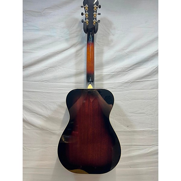 Used Recording King Used Recording King RR36 Maxwell Round Neck Vintage Sunburst Resonator Guitar