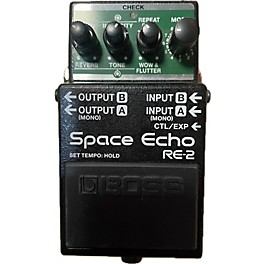 Used BOSS SPACE ECHO Re2 Effect Pedal