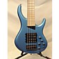 Used Kingston Used Kingston Super 5 Blue Electric Bass Guitar