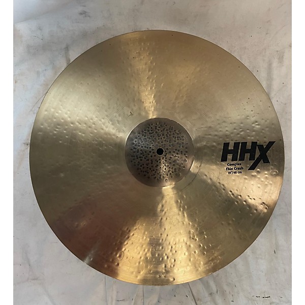 Used SABIAN Used SABIAN 19in HHX Complex Thin Crash Cymbal