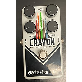 Used Electro-Harmonix Used Electro-Harmonix Crayon Full Range Overdrive Effect Pedal