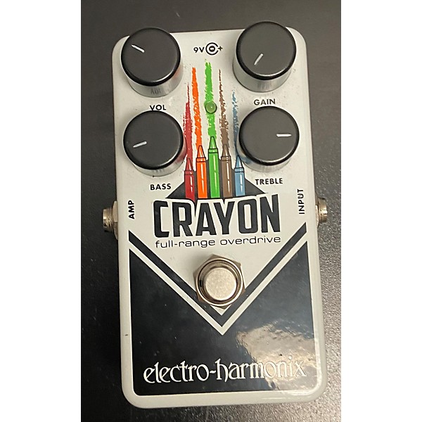 Used Electro-Harmonix Used Electro-Harmonix Crayon Full Range Overdrive Effect Pedal