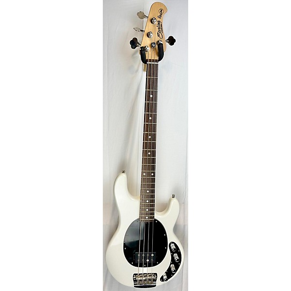 Used Sterling by Music Man Used Sterling By Music Man Ray34 White Electric Bass Guitar