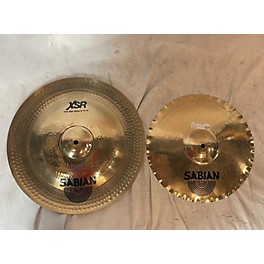 Used SABIAN Used SABIAN 13in Fast Stax Set 13"-16" Cymbal