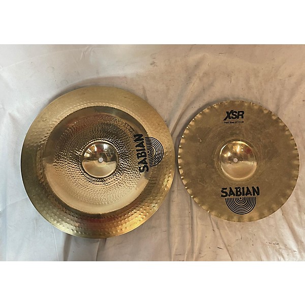 Used SABIAN Used SABIAN 13in Fast Stax Set 13"-16" Cymbal