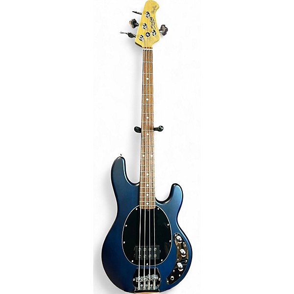 Used Sterling by Music Man Used Sterling By Music Man Sting Ray Navy Electric Bass Guitar