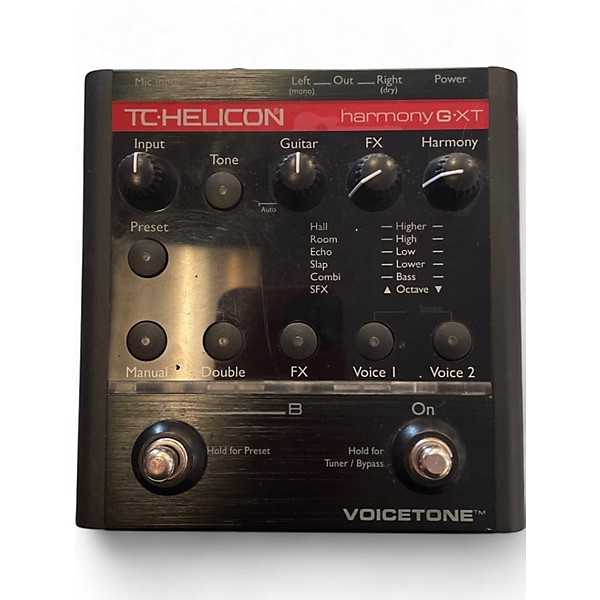 Used TC Helicon Used TC Helicon VOICELIVE HARMONY GTX Vocal Processor