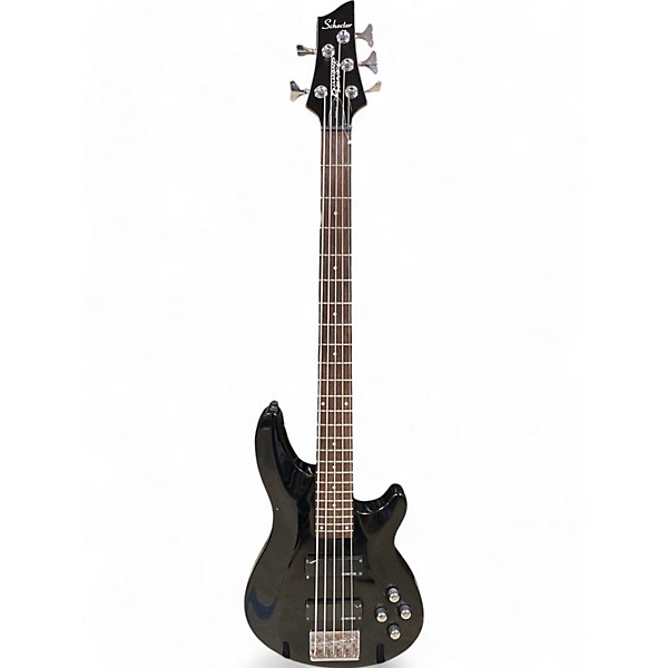 Used Schecter Guitar Research Used Schecter Guitar Research Omen 5 String Black Electric Bass Guitar