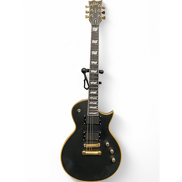 Used ESP EC1000 Deluxe Black and Gold Solid Body Electric Guitar,Specials : American Fashion Style Bags On Sale