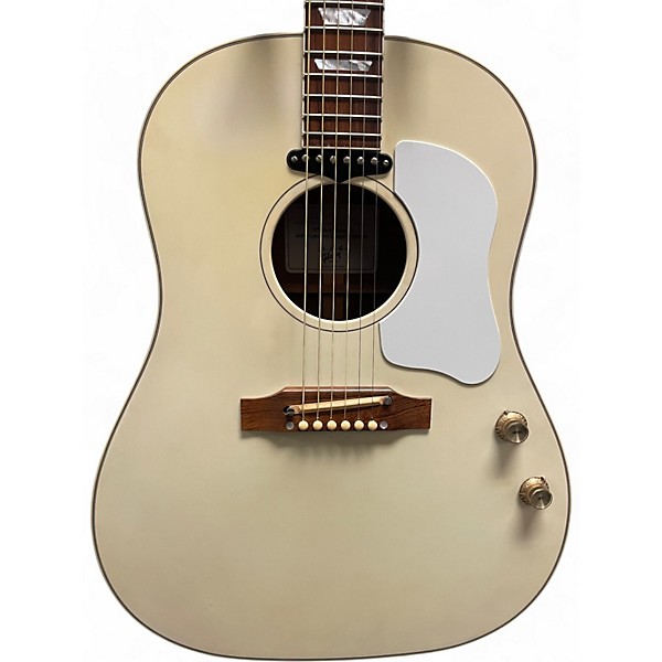 Used Gibson 70th Anniversary John Lennon Imagine Alpine White Acoustic Electric Guitar