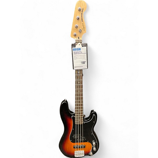 Used Squier Used Squier Affinity Precision Bass 2 Tone Sunburst Electric Bass Guitar