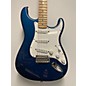 Used 2006 Fender Standard Stratocaster Electron Blue Solid Body Electric Guitar