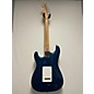 Used 2006 Fender Standard Stratocaster Electron Blue Solid Body Electric Guitar