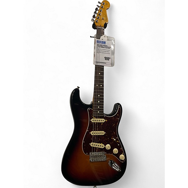 Used Fender American Professional II Stratocaster 3 Color Sunburst Solid Body Electric Guitar