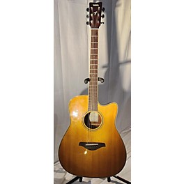 Used Yamaha FGC-TA Natural Acoustic Electric Guitar