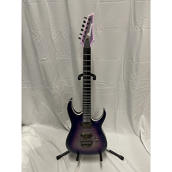 Used Ibanez Used Ibanez RGA61AL Purple Solid Body Electric Guitar