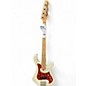 Used Dean Used Dean Hillsboro Single Vintage White Electric Bass Guitar thumbnail