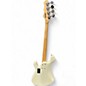 Used Dean Used Dean Hillsboro Single Vintage White Electric Bass Guitar