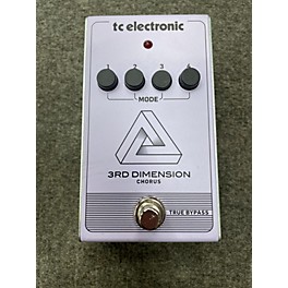 Used TC Electronic 3rd Dimension Chorus Effect Pedal