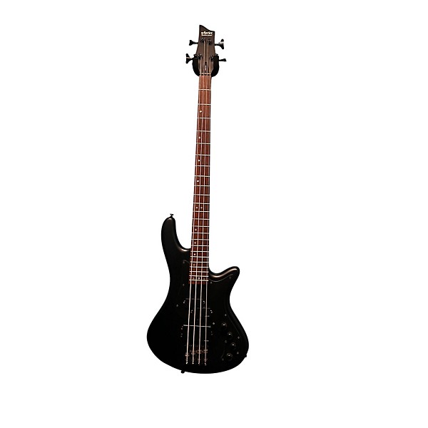 Used Schecter Guitar Research Used Schecter Guitar Research STEALTH Black Electric Bass Guitar