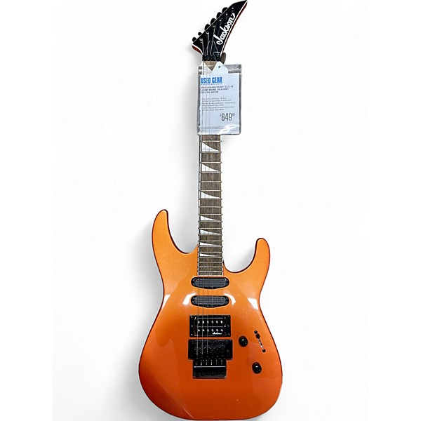 Used Jackson Used Jackson Soloist SL3X DX Lambo Orange Solid Body Electric Guitar