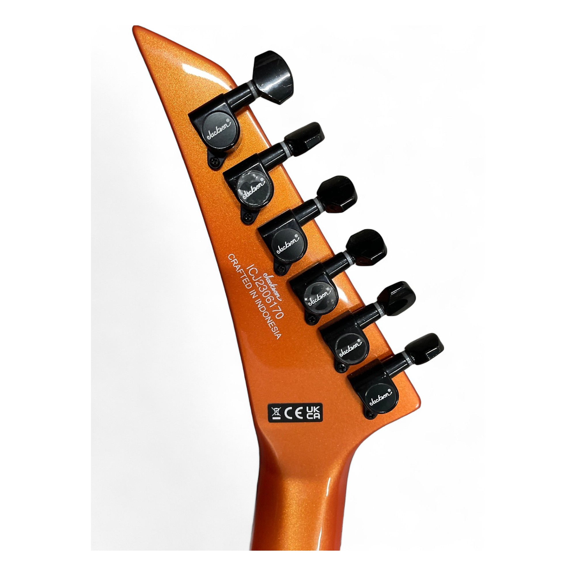 Used Jackson Soloist SL3X DX Lambo Orange Solid Body Electric