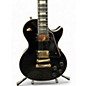 Used Epiphone Used Epiphone Les Paul Custom Black Solid Body Electric Guitar