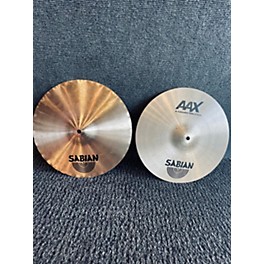 Used SABIAN 14in AAX X Celerator Hi Hat Pair Cymbal