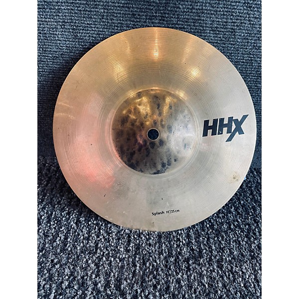 Used SABIAN 10in HHX Splash Cymbal