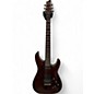 Used 2021 Schecter Guitar Research Hellraiser C1 Floyd Rose Sustaniac Black Cherry Solid Body Electric Guitar thumbnail