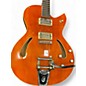 Used Cort Used Cort J Triggs Design Orange Hollow Body Electric Guitar