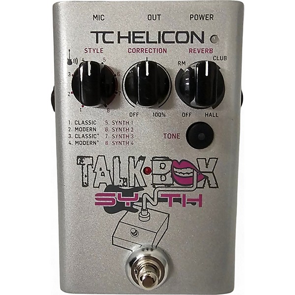 Used TC Helicon Used TC Helicon talk box synth Effect Pedal